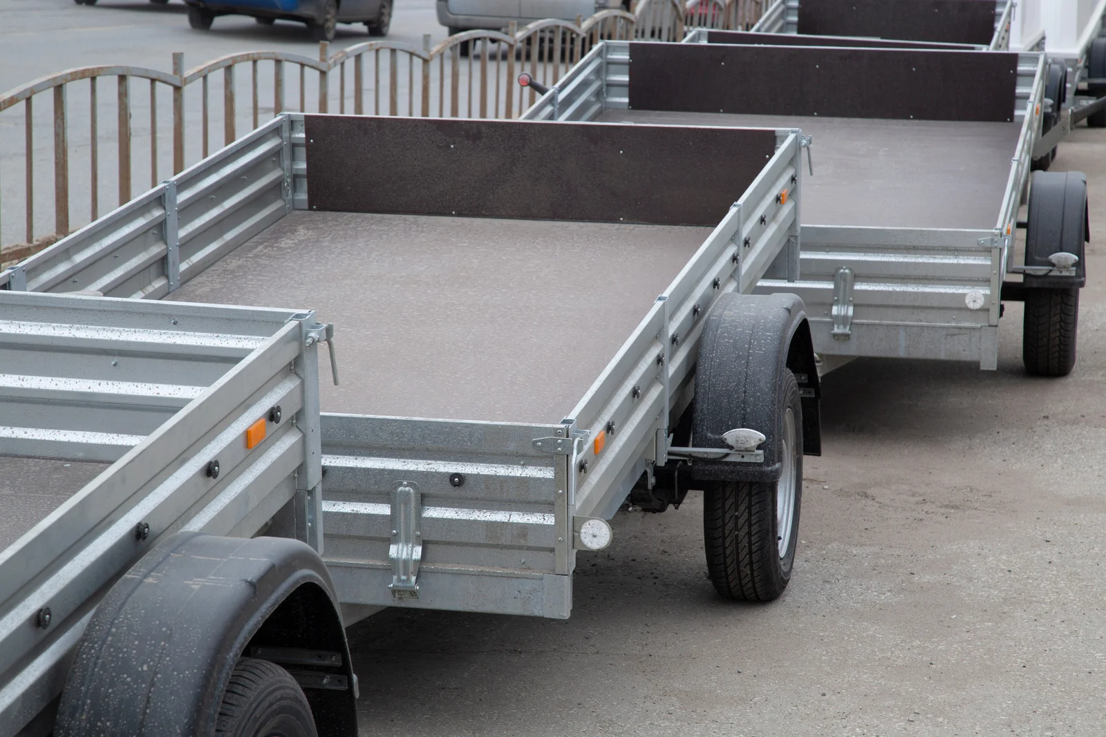 Trailer with GPS tracking